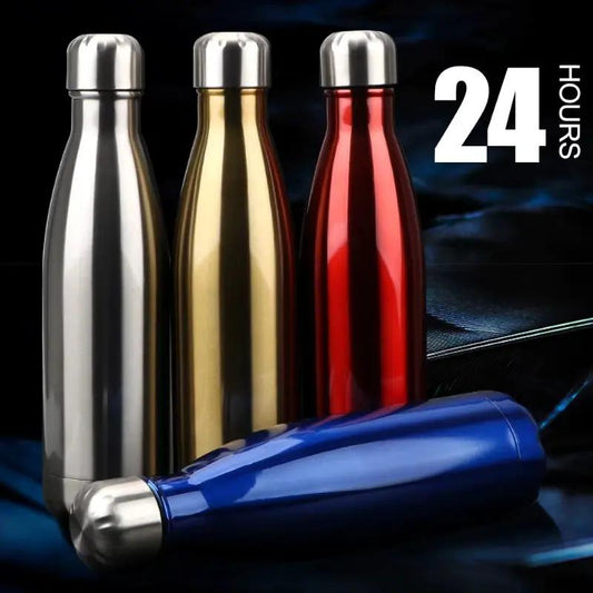 Gourde d'Eau Isotherme 1 Litre (Noire) Bento Lovers