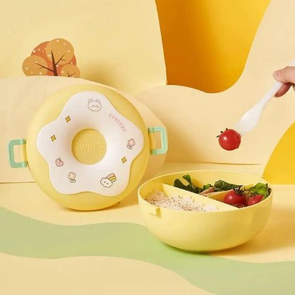 Lunch Box Enfant Donut Jaune Bento Lovers