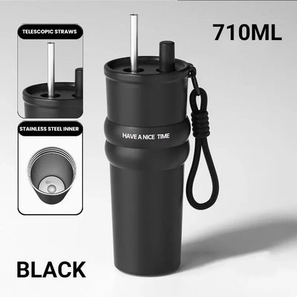 Mug Thermos Noir 710ML Bento Lovers