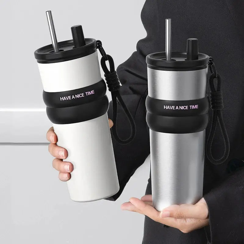 Mug Thermos Gris Bento Lovers