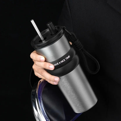 Mug Thermos Gris Bento Lovers