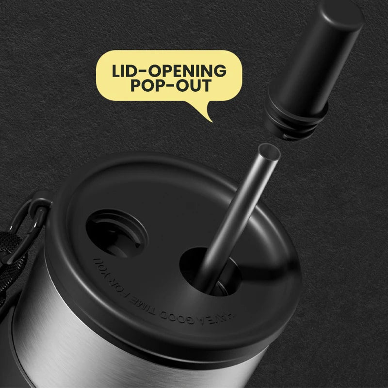 Mug Thermos Noir 710ML Bento Lovers