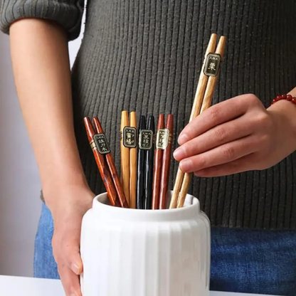 Bento Baguette japonais en bois 5pcs - Bento Lovers