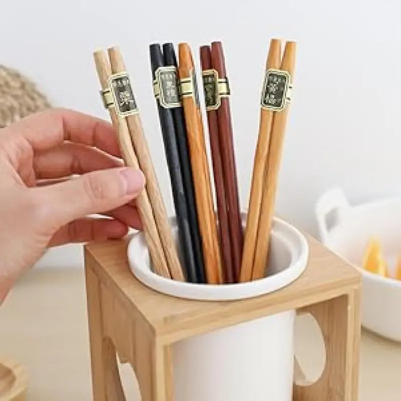 Bento Baguette japonais en bois 5pcs - Bento Lovers