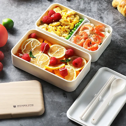 Boite Bento Lunch Box (Blanche) Bento Lovers