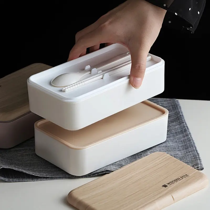 Boite Bento Lunch Box (Blanche) Bento Lovers