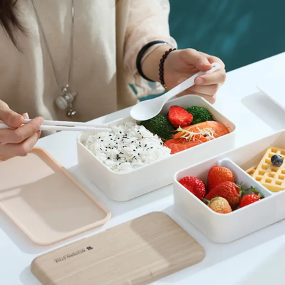 Boite Bento Lunch Box (Blanche) Bento Lovers
