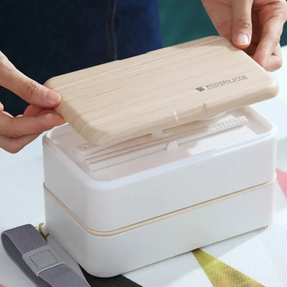 Boite Bento Lunch Box (Blanche) Bento Lovers