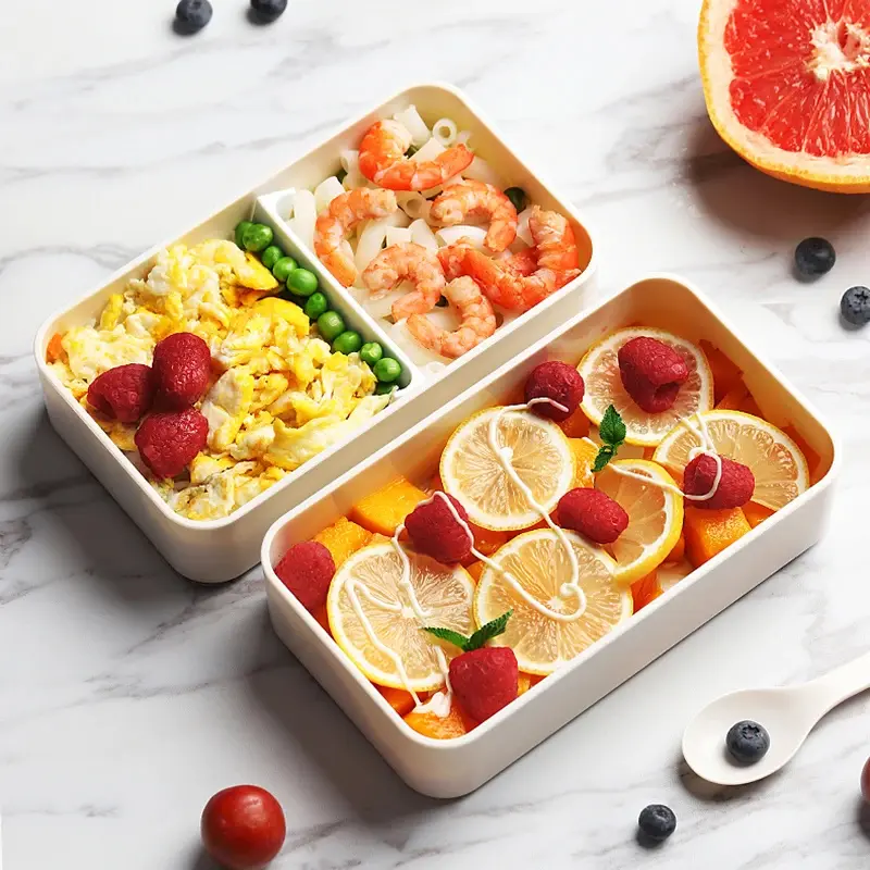 Boite Bento Lunch Box (Blanche) Bento Lovers