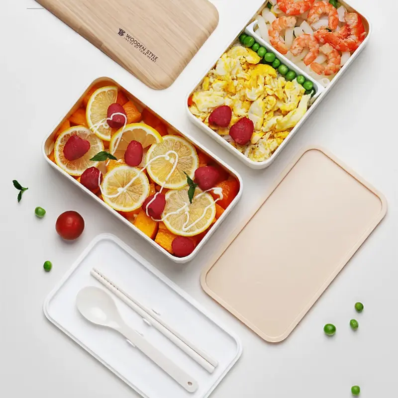 Boite Bento Lunch Box (Blanche) Bento Lovers
