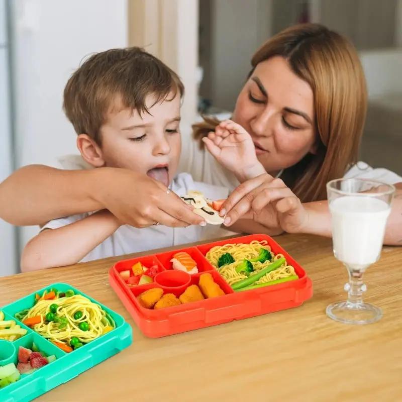 Boîte Repas Rectangle Bleu Bento Lovers