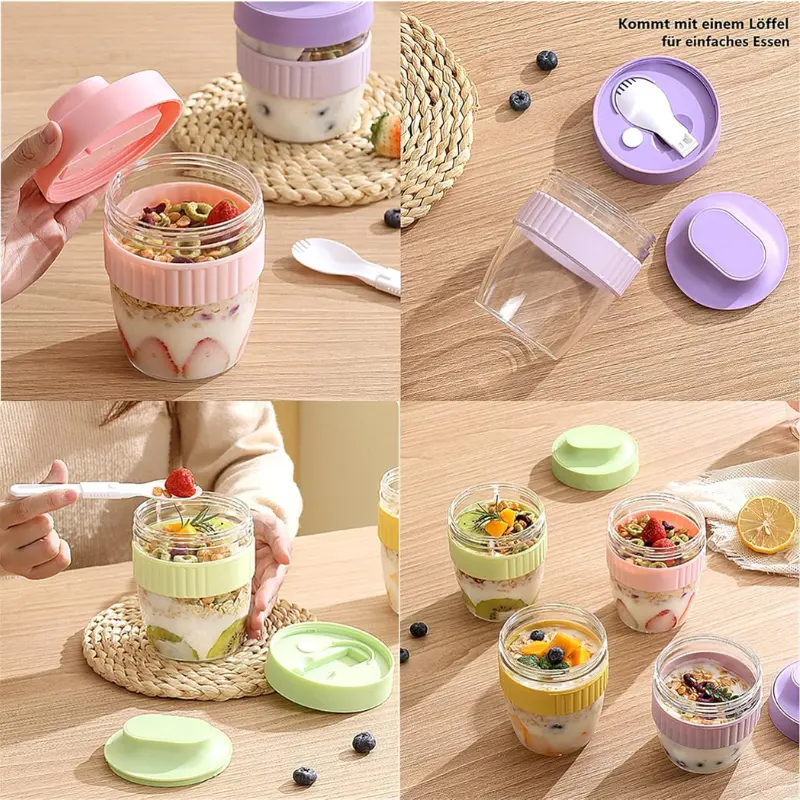 Bol Muesli 500ml (Violet) Bento Lovers
