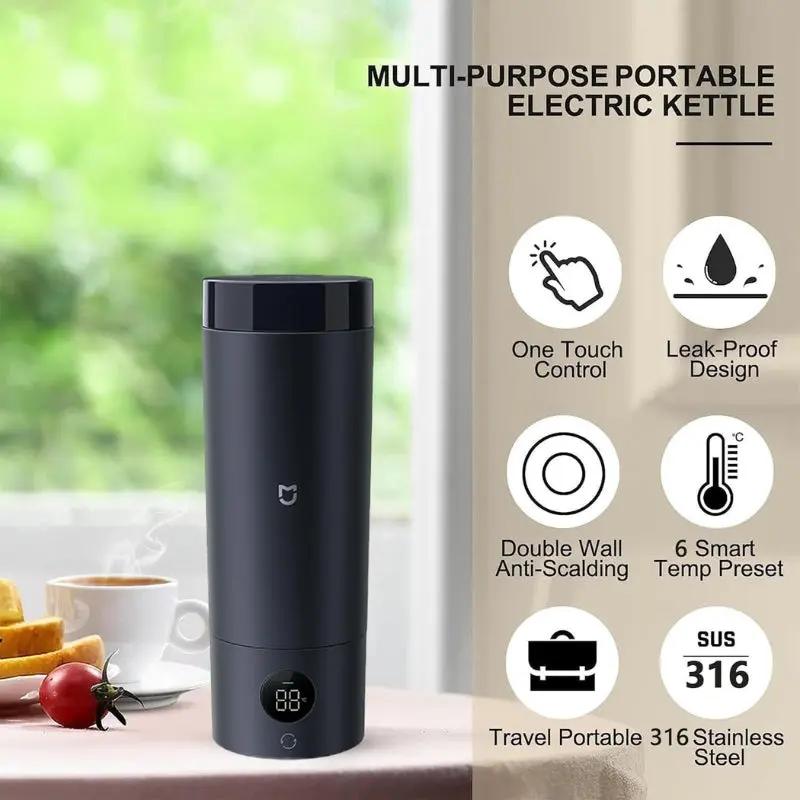 Bouilloire Connectée Bleue 110V - Bento Lovers