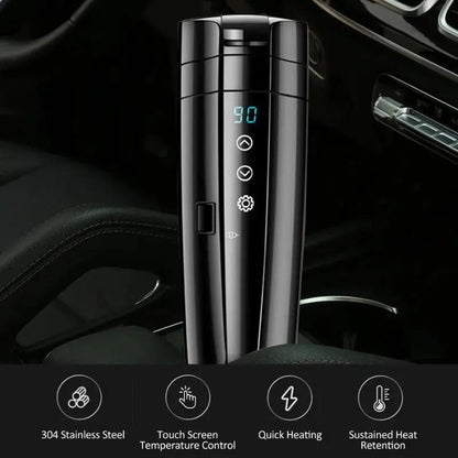 Bouilloire Voiture Noir 12V 24V - Bento Lovers