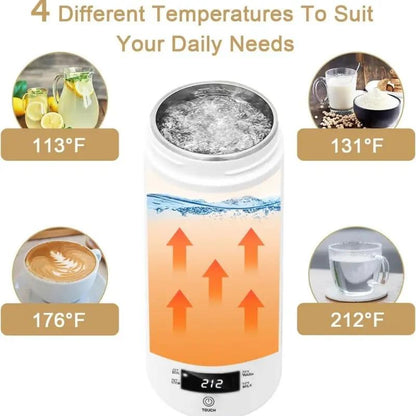 Bouilloire à Température Réglable Blanche - Bento Lovers