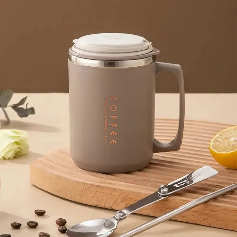 Coffee Mug Coffee Kaki 500ml Bento Lovers