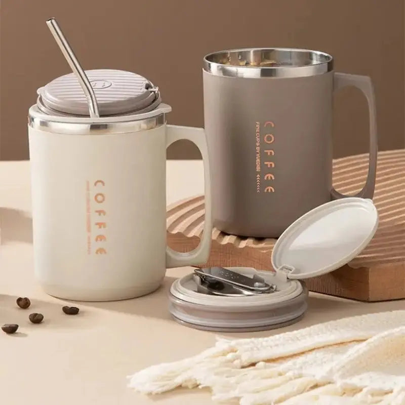 Coffee Mug Coffee Kaki 500ml Bento Lovers