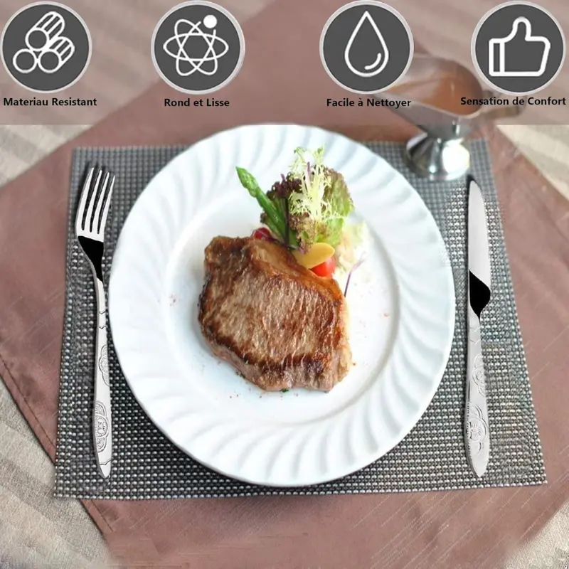 Couverts Pique Nique Bleue - Bento Lovers