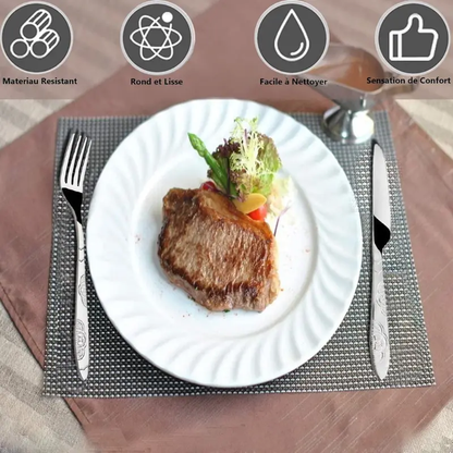 Couverts Pique Nique Bleue - Bento Lovers