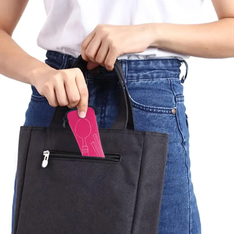 Couverts Pique Nique Rose - Bento Lovers