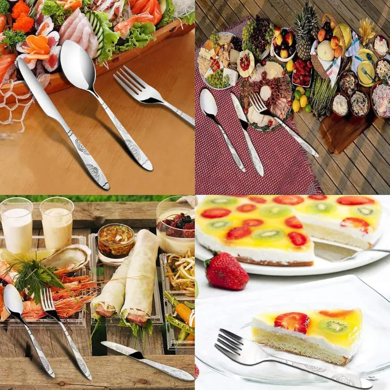 Couverts Pique Nique Rose - Bento Lovers