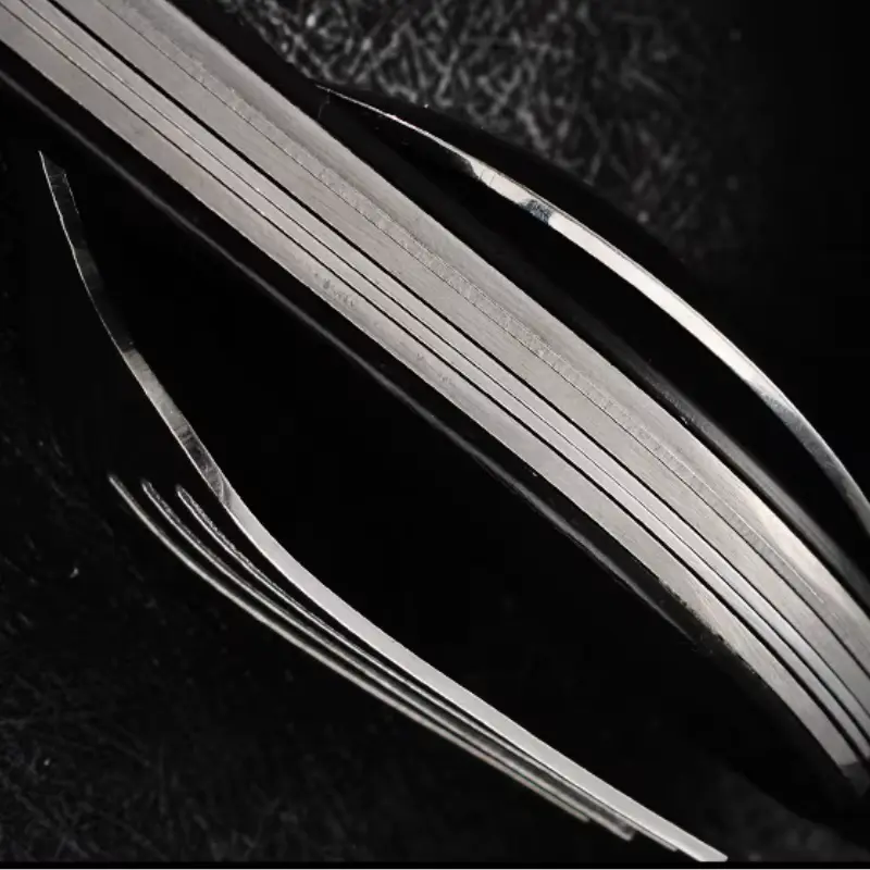 Couverts Reutilisable Inox Noire - Bento Lovers