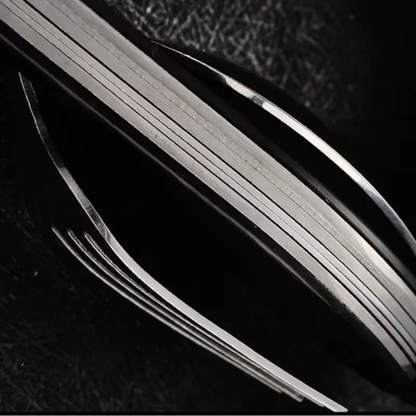 Couverts Reutilisable Inox Noire - Bento Lovers