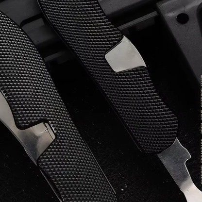 Couverts Reutilisable Inox Noire - Bento Lovers