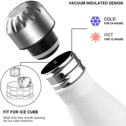 Gourde Isotherme Blanche Bento Lovers