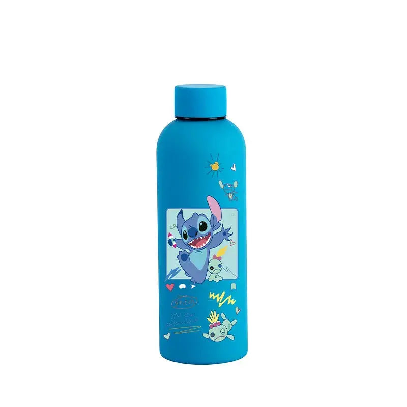 Gourde Isotherme Disney Lilo et Stitch Bleue, Gourde, Gourde de qualité, Gourde Stitch Fille, Gourde Stitch et Angel - Pour Une Hydrations fun et amusante