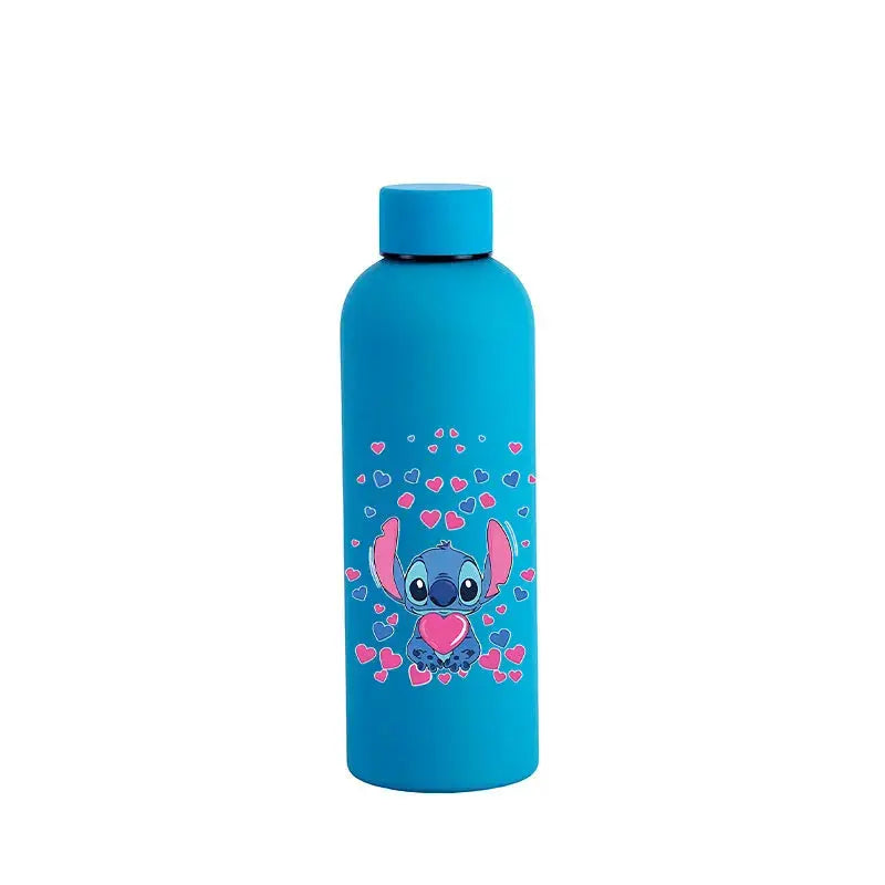Gourde Isotherme Disney Lilo et Stitch Bleue, Gourde, Gourde de qualité, Gourde Stitch Fille, Gourde Stitch et Angel - Pour Une Hydrations fun et amusante