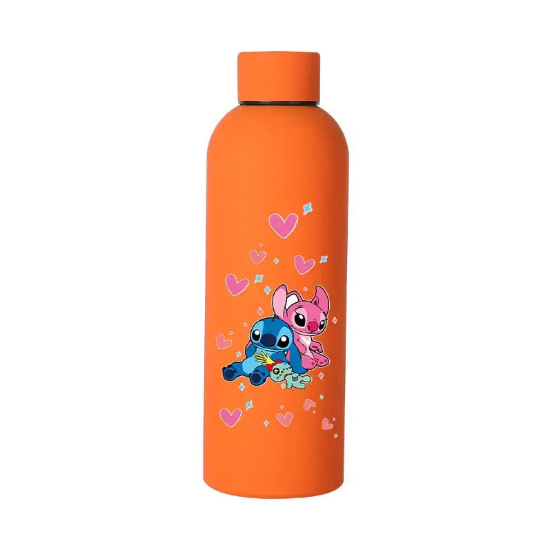 Gourde Isotherme Lilo ET Stitch (Orange) - Bento Lovers