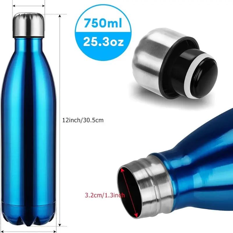 Gourde d'Eau isotherme 1 litre (Bleue) - Bento Lovers