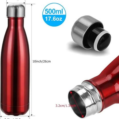 Gourde d'Eau isotherme 1 litre (Rouge)