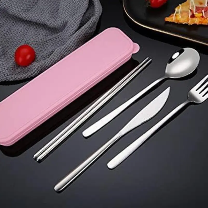 Kit Couverts Reutilisable 3Pcs - Bento Lovers