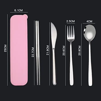 Kit Couverts Reutilisable 3Pcs - Bento Lovers