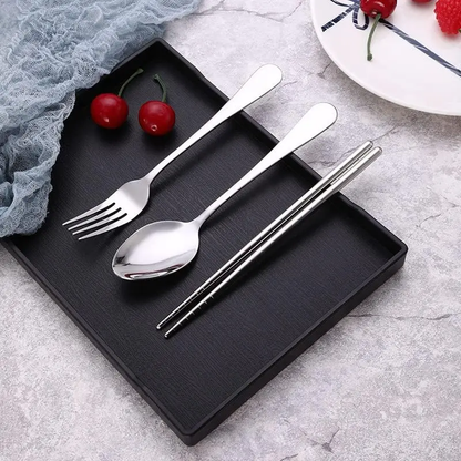 Kit Couverts Reutilisable 3Pcs - Bento Lovers