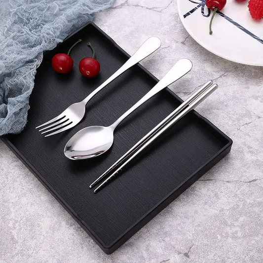 Kit Couverts Reutilisable 3Pcs - Bento Lovers