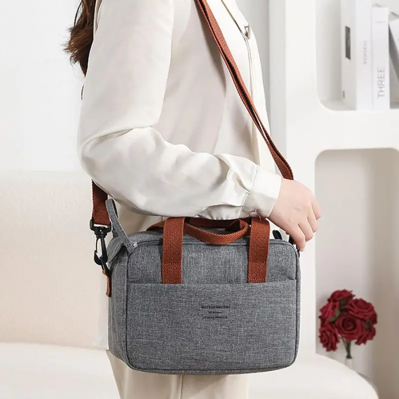 Lunch Bag Femme Grise - Bento Lovers