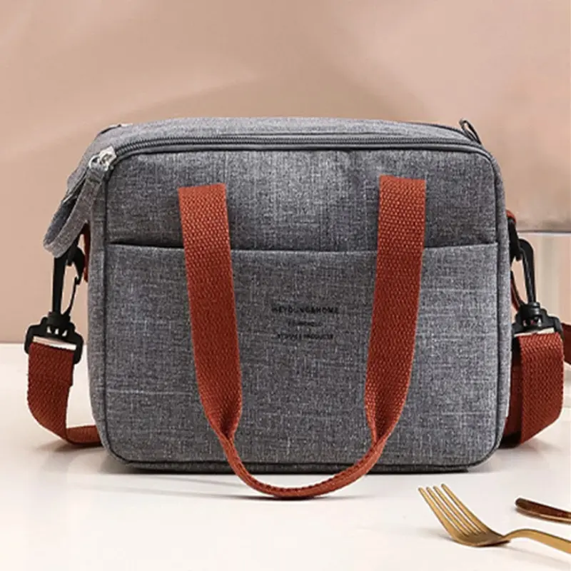 Lunch Bag Femme Grise - Bento Lovers