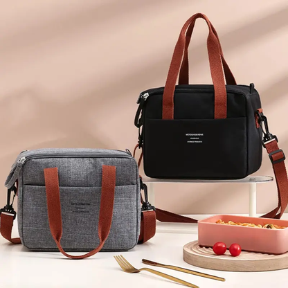 Lunch Bag Femme Grise - Bento Lovers