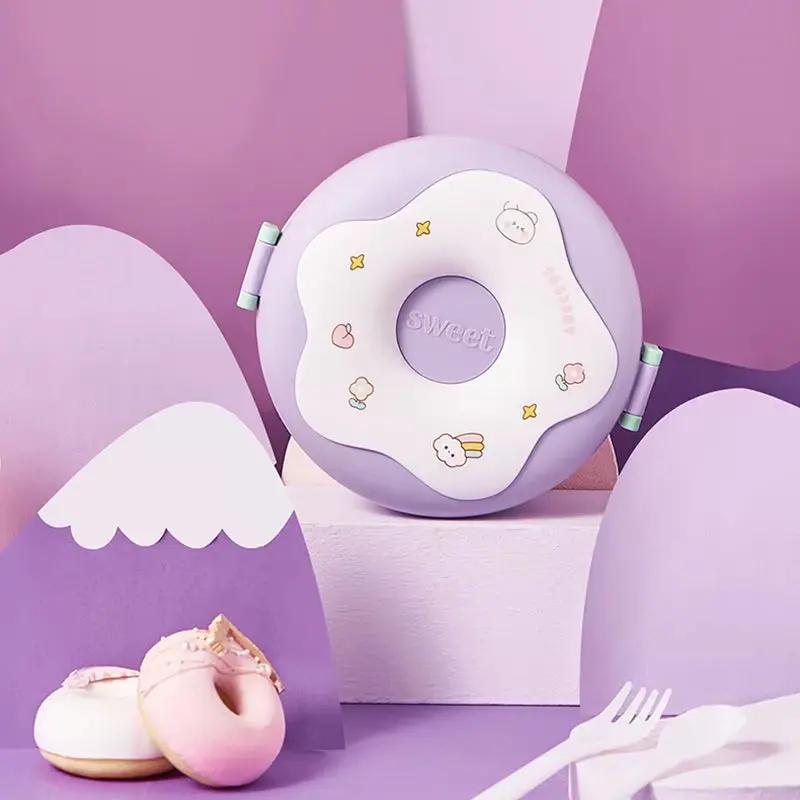 Lunch Box Enfant Donut Violet Bento Lovers