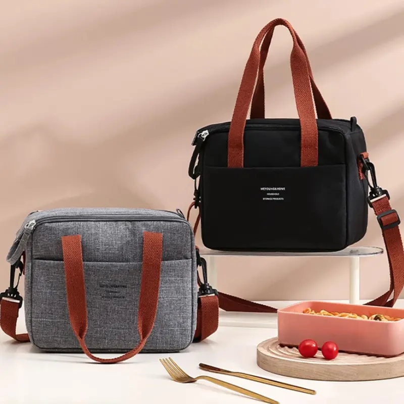 Lunch Bag Femme Noir - Bento Lovers