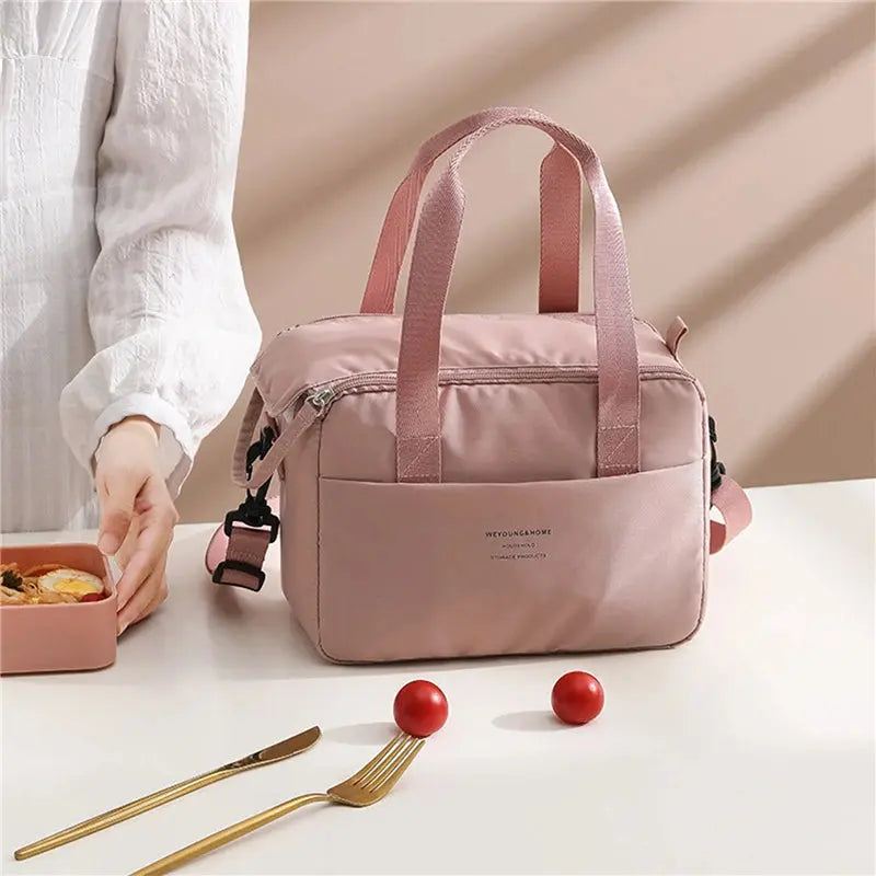 Lunch Bag Femme Rose