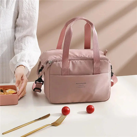 Lunch Bag Femme Rose