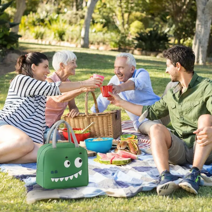 Lunch Bag Lunch Bag Crocodile (Animaux) - Bento Lovers