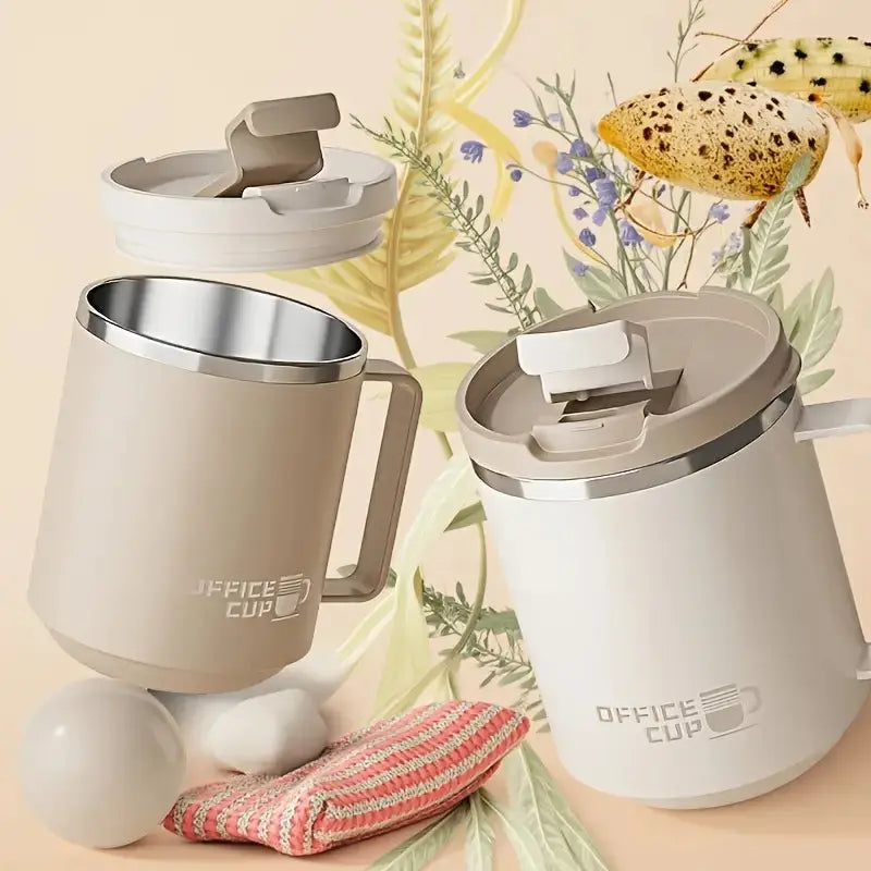 Mug Café Isotherme Marron 500ml Bento Lovers