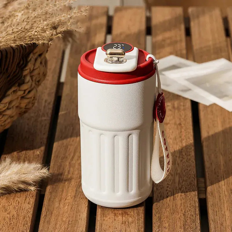Mug Thermos Connecté Rouge - Bento Lovers