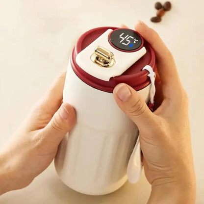 Mug Thermos Connecté Rouge - Bento Lovers