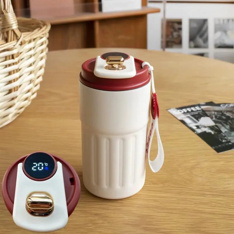 Mug Thermos Connecté Rouge - Bento Lovers